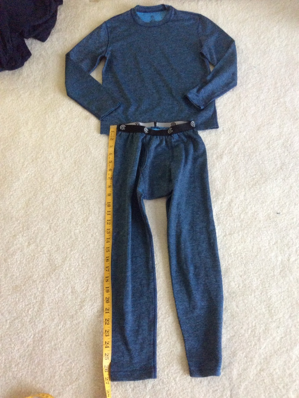 C9 Champion Boys Blue Thermal Set Size M